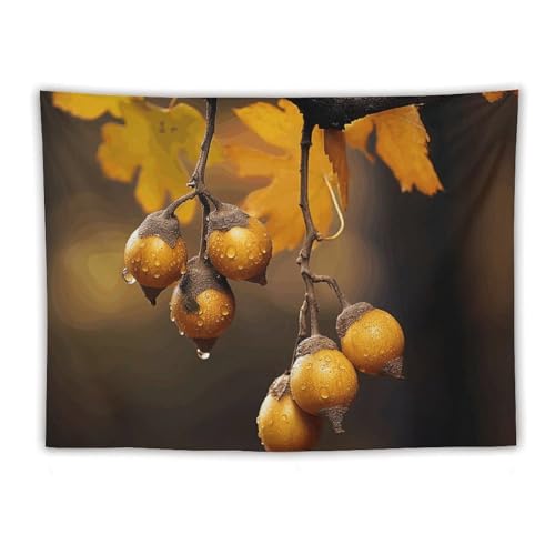 Tenture murale feuilles pour créer un salon cocooning et une chambre esthétique
