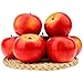 Gresorth 6pcs Lifelike Artificial Red Apple Faux Fake Apples Fruit Home House Kitchen Cabinet Decoration