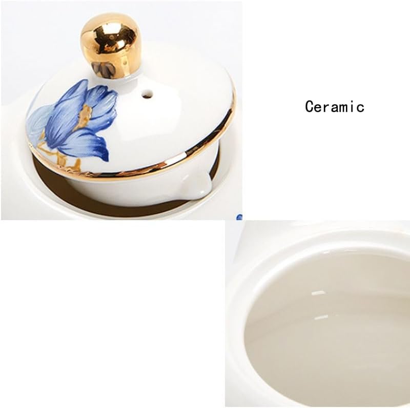 Ceramic Afternoon Teapot Retro Home Office Flower Tea Sets