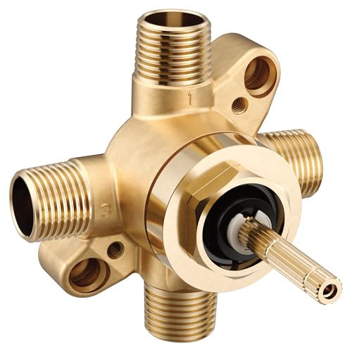 Moen Brass M-CORE 2 or 3 Function Transfer Valve with CC/IPS Connections, U231CI by Moen - Used condition - US$59.99