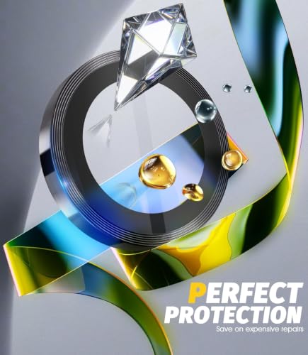Image of CLITZ Compatible with Samsung Galaxy Z Fold 8 Camera Lens Protector 9H Hardness Tempered Glass, Ultra HD Clear, Scratchproof, Anti-Shatter, Bubble-Free, Case Friendly Camera Lens Guard