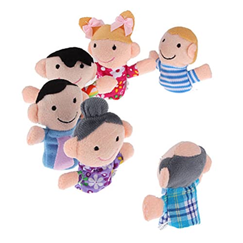 TomaiBaby 16 unidades bebê animal fantoches de dedo adorável animal boneca luvas brinquedos educativ