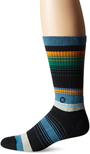Stance Men's Poniente Colorful Stripe Arch Support Classic Crew Sock