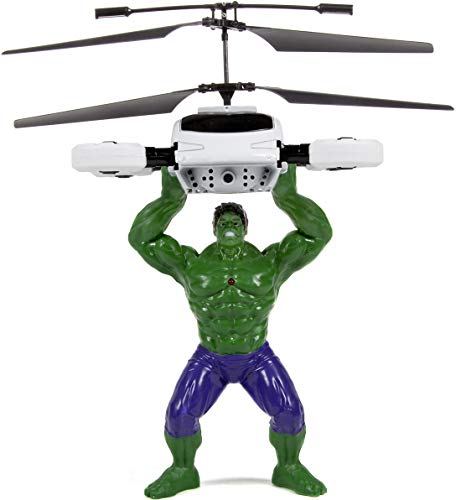 World Tech Toys Heroes 2ch Hulk Marvel IR Hélicoptère, 33191 Cover