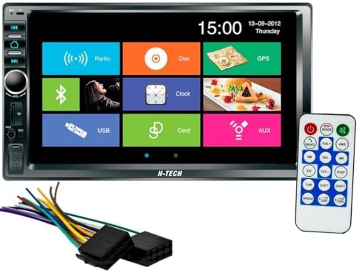 Central Multimídia Mp5 7Pol Capacitiva 2Din Espelhamento IOS Andr...