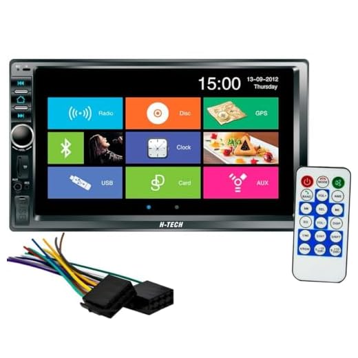 Central Multimídia Mp5 7Pol Capacitiva 2Din Espelhamento IOS Android BT USB Universal