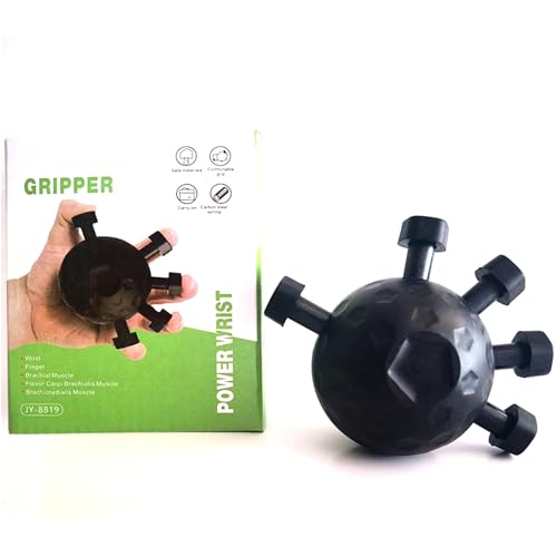 Image of Desyn Heavy Resistance Forearm Strengthener Gym Ball for Men & Women | Durable, Travel-Friendly Hand Grip & Finger Exercise Ball for Gym Workouts | Home Fitness & Stress Relief