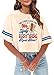 4th of July Shirts Women American Flag Crop Tops USA Patriotic T-Shirt Memorial Day Graphic Tee Tops (Hot Dog,L)