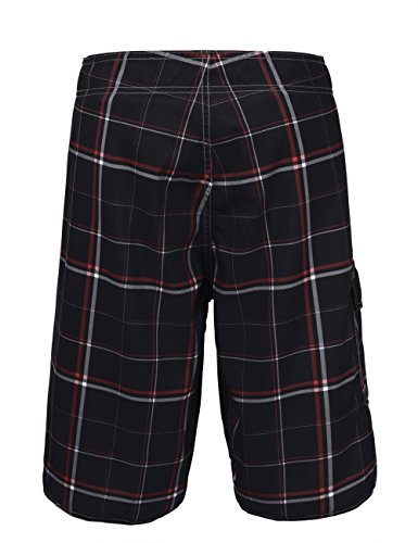 Nonwe Men's Solid Lightweight Beach Shorts Half Pants with Lining3
