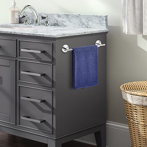 Towel Bar For Bathroom,17 Inch Towel Holder Adhesive Towel Bar Sus304 Stainless Steel Towel Racks Wall Mounted Hand Towel Bar Holder For Bathroom, Kitchen, Cabinet, No Drill Brushed Finish #TOP3