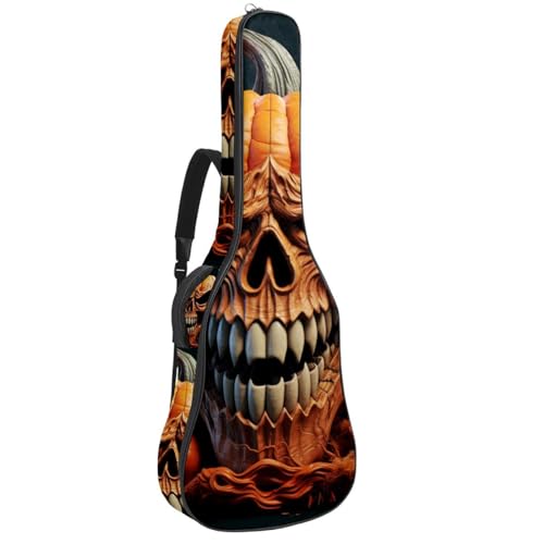 Sac de transport pour guitare acoustique étanche avec poches de rangement et bretelles réglables