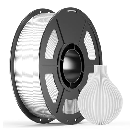 IEMAI High Speed PETG 3D Printer Filament 1.75mm, 300mm/s Fast Printing, 1kg Spool (2.2lbs) Dimensional Accuracy +/- 0.02mm, for Bambu Lab, FDM Printers, White