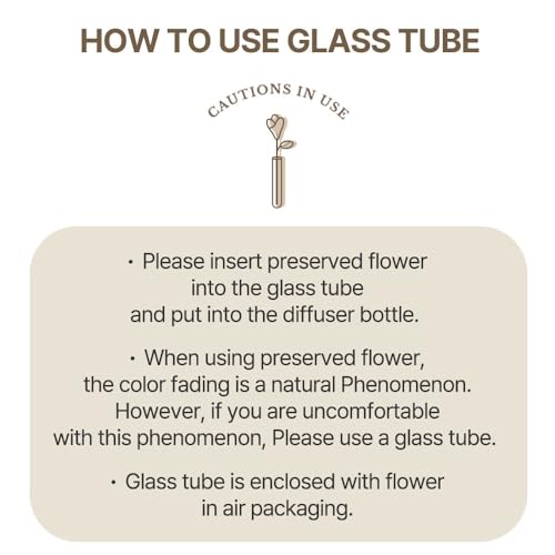 COCODOR Flower Reed Diffuser Set / 6.7oz / White Jasmine/Scent Diffuser with Sticks Home Fragrance Reed Diffuser for Bathroom Shelf Decor - Image 6