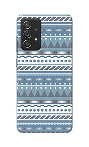 Image of Printed Hard Back Cover Case for Samsung Galaxy A52 | A52 5G | Samsung Galaxy A52s 5G Back Cover (Seamless Geometric Tribal Pattern) -1803