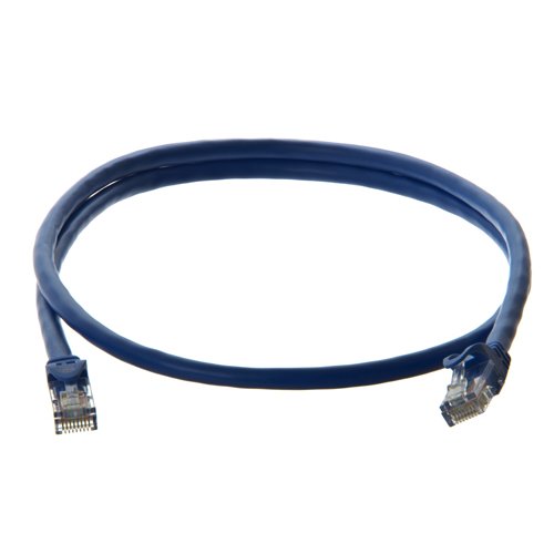 Cable de red Ethernet Cat6 azul 0.91 m miniatura 1