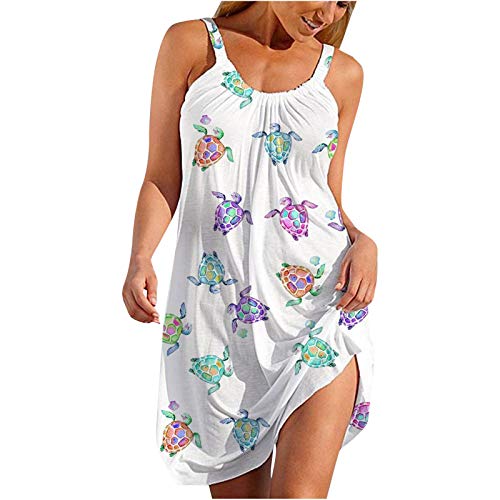 wlczzyn Women's Dress Sweet & Cute V-Neck Bell Sleeve Shift Dress Mini Dress