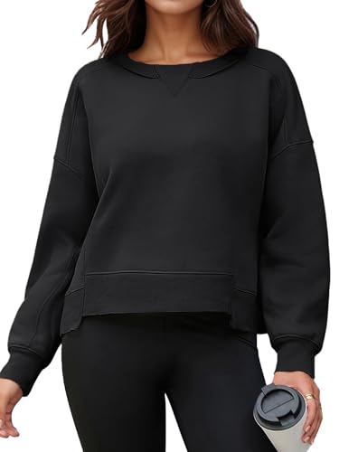 Amazon.com: ONFERS Cropped Sweatshirts for Women Casual Tops