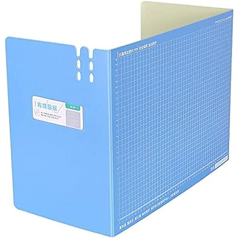 Zhyx Student Desk Divider Pupil Privacy Board Partition Desk Concentration Barrier Privacy Screenoffice screen dividers Table Divider Multipurpose Divider for School Office Library (Blue) Cover