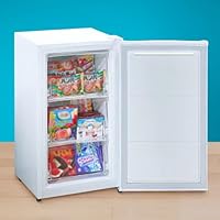 【新型 冷凍庫 60L】 ONE STEP 冷凍庫 60L 小型 家庭用 静音 ノンフロン コンパクト 前開き 温度調節7段階