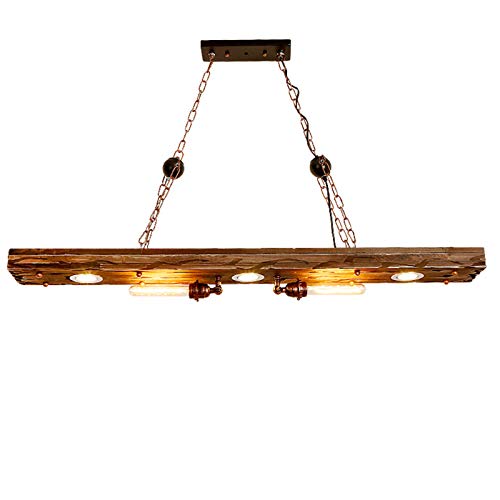 Lustre linéaire vintage en métal pour sublimer votre table de salle à manger