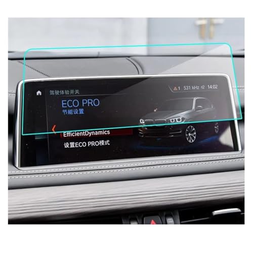 Protecteur d'écran navigation voiture pour BMW F15 F16, film tactile anti-rayures 2014-2018