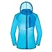 Produktbild Damen Sommer Outdoor Haut Kleidung leicht und atmungsaktiv Sonnenschutz Kleidung Gr. XL, Blau 1
