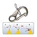 ZRuiYFFS Stainless Steel 316 Safety Double Safety Mooring Hook, Docking and anchoring Equipment Docking Hook, Marine Spring Quick Snaps (2)