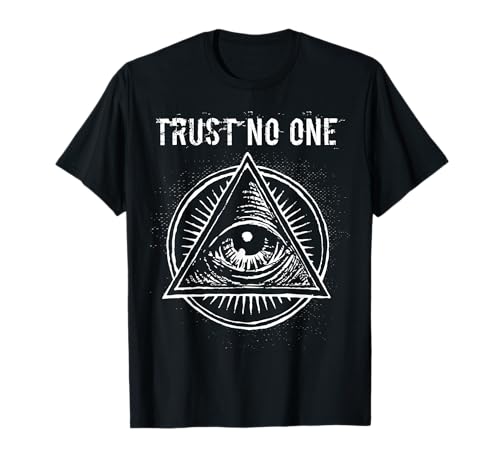 Illuminati Clothing Trust No One Shirt All Seeing Eye T-Shirt