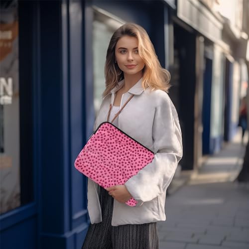 Funda para portátil 13-14 pulgadas impermeable estampado rosa miniatura 7