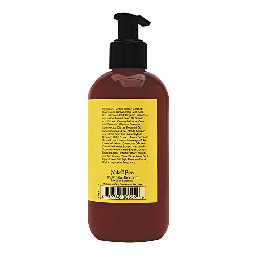 Image of The Naked Bee Nourishing Body Lotion for All Skin Types (8 fl oz) Moisture Replenishing Lotion for Dry Skin with Citron & Honey