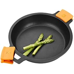 Cacerolas Bra Efficient Opiniones BRA Efficient Cacerola baja antiadherente sin tapa, apta para todo tipo de cocinas e inducción, 32 cm, A270632