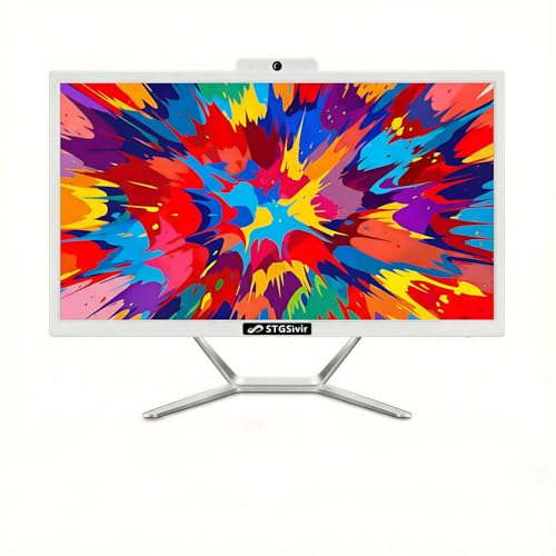 STGsivir All in One PC, Ordenador Todo en uno，Pantalla FHD de 21.5