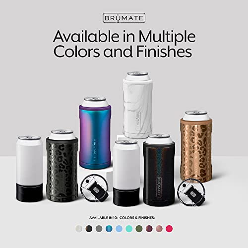 Brümate Hopsulator Trio 3-In-1 Insulated Can Cooler For 12Oz / 16Oz Cans + 100% Leak Proof Tumbler With Lid | Can Coozie Insulated For Beer, Soda, And Energy Drinks (Stainless Steel) #TOP6