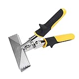 Hurricane Sheet Metal Hand Seamer, 6 Inch Straight Jaw Sheet Metal Bender Tools for Flattening Metal, Ergonomic TyreGrip Handle