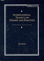 International Trade Law: Theory and Practice 0820548839 Book Cover
