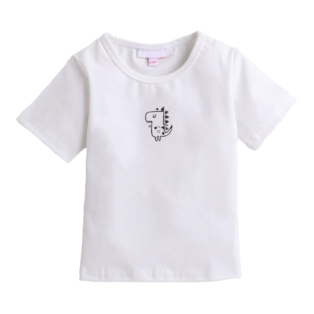 Hopscotch Cotton Blend Boys Animal Printed T-Shirt Dungaree Set In Blue Color For Ages 2-3 Years 3