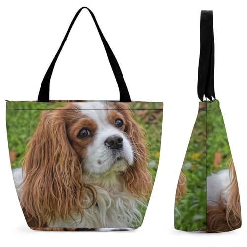 Sac de shopping Chien Naturel grand volume pour voyager sans manquer de place