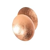 appliques metal cuivre ✔ ‎Ampoule non inclus. Qazqa sunrise - Applique murale - 1 lumière - Ø 200 mm - Cuivre - Moderne - éclairage intérieur - Salon I Chambre I Cuisine I Salle à manger