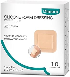 Dimora Silicone Foam Dressing with Border Adhesive 4