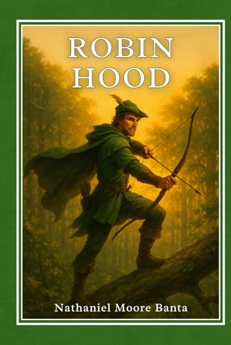 Robin Hood – The Classic Sherwood Adventures: Illustrated 19th-Century Edition Adapted for Young Readers | Complete 1922 Text with Victorian-Style Line-Art