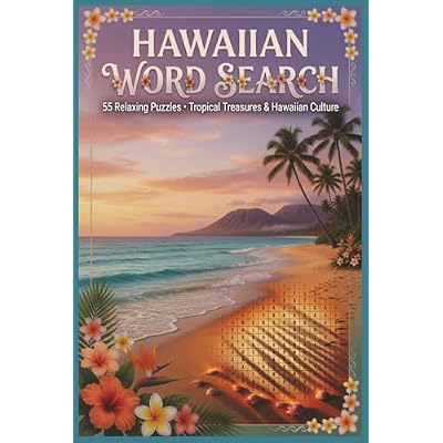 Hawaiian Words Search Puzzle Book