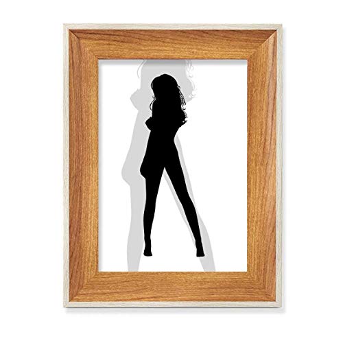 Marco de fotos de madera Belle Figure contra escritorios aburridos orden de recuerdos 2