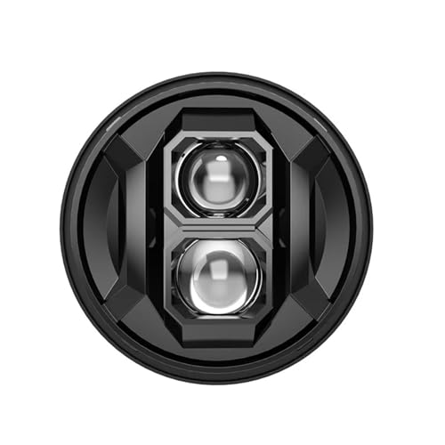 LORSKRD Faro Intermitentes Faros Para Touring Para Softail Para FLD 1991-2005 2006 2007 2008 2009 2010 2011 2012 2013 Faro LED 7 Pulgadas H4 Hi-Lo DRL Coche Motocicleta Faro LED 7'