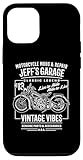 iPhone 14 Jeff's Garage Vintage Motorcycle Design for the Name Jeff Case