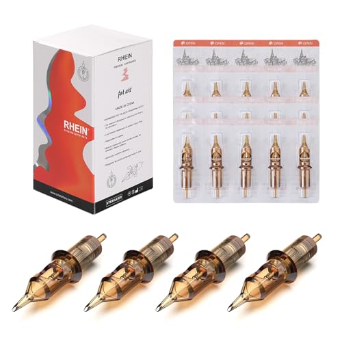 Cartucce RHEIN 50 pezzi EN02-50-1003RL pour aiguilles de tatouage