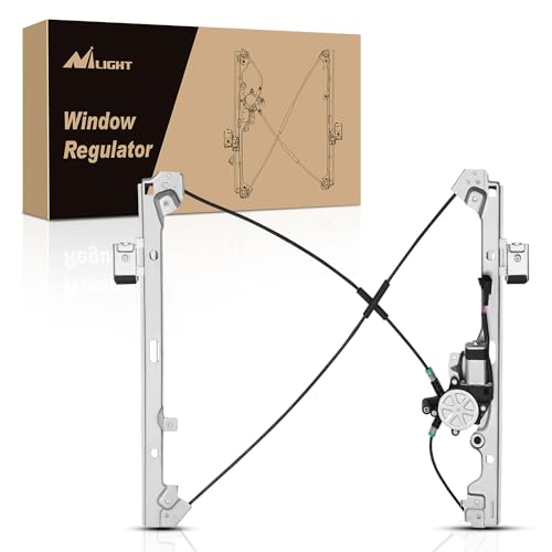 Image of Nilight Front Passenger Side Power Window Regulator /Motor Compatible with 2001 2002 2003 2004 2005 2006 Chevrolet Avalanche Silverado Suburban Tahoe GMC Sierra Yukon XL 1500 2500 3500 741-645