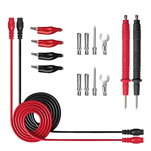 Elektronik Basteln Messkabel Messkabel Mit Bananensteckern – 50 Cm & 1 M, Reines Kupfer Für Labor, Elektronik & Prüfung Laborkabel Bananenstecker