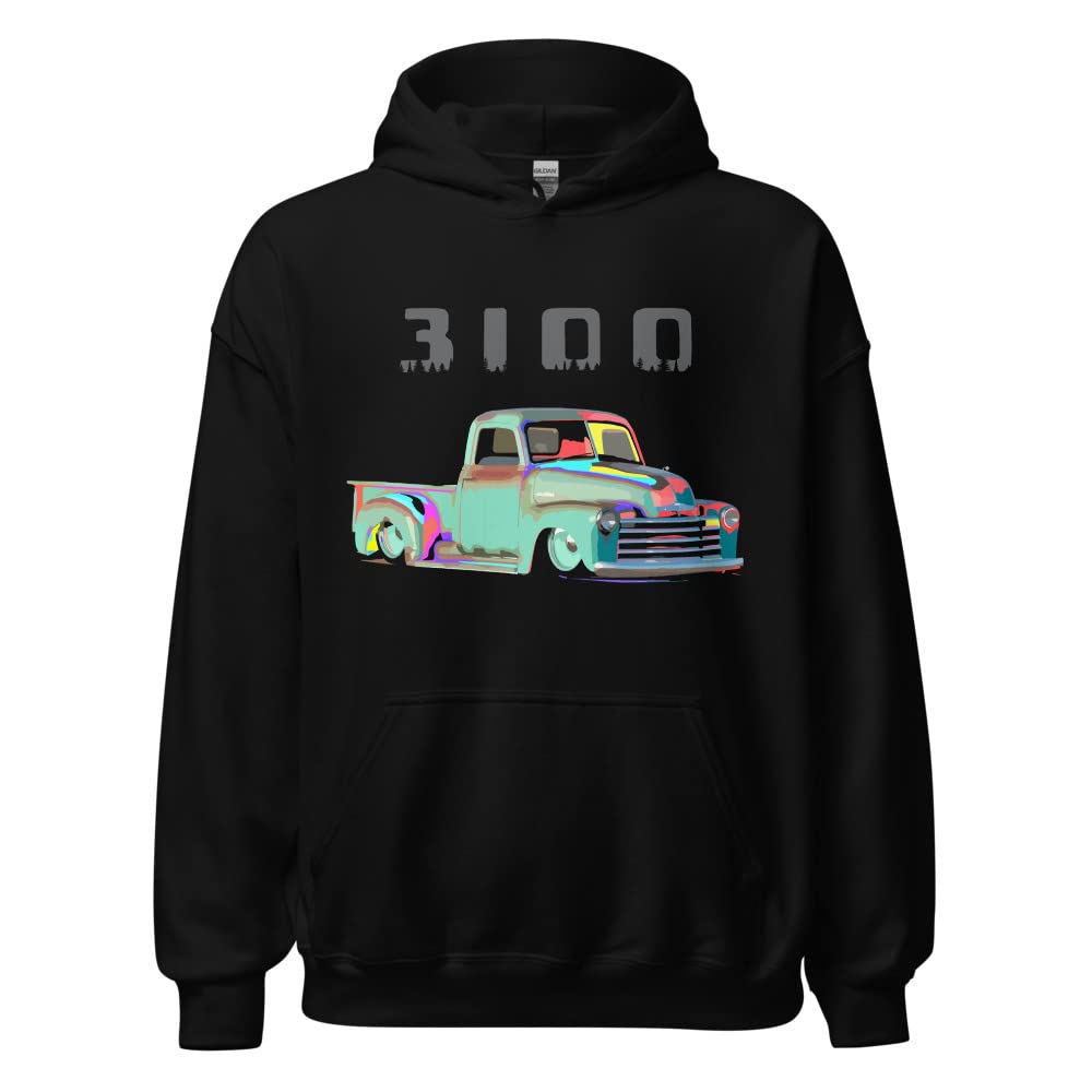1953 Chevy 3100 Pickup Truck Custom Design bluza z kapturem do samochodu kolekcjonerskiego
