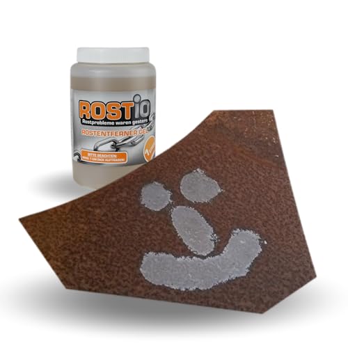 Rostio visokoučinkoviti gel za pretvaranje/uklanjanje hrđe 1 litra | Sredstvo za uklanjanje hrđe za automobile, bicikle, metal, nehrđajući čelik, krom...