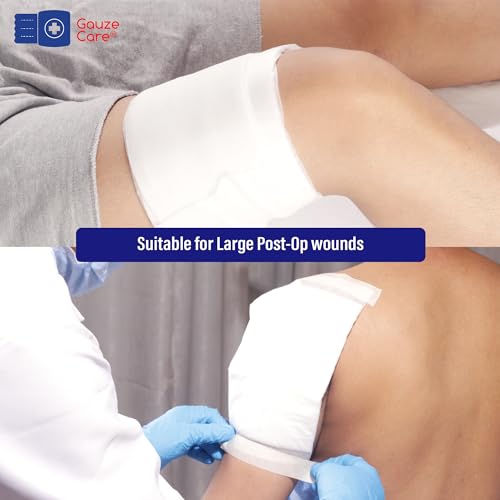 image for GauzeCare Sterile Abdominal- ABD Combine Pads| 24-Pack, 8x10 Inches| E